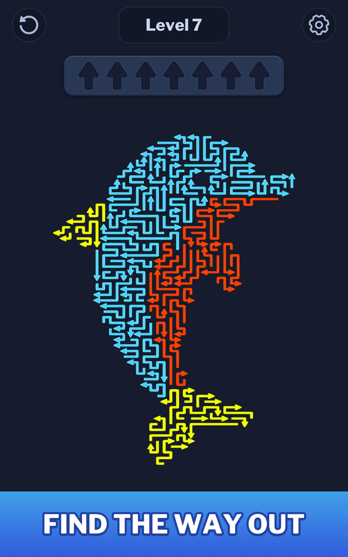 Color Arrow - Match 3 Puzzle screenshot