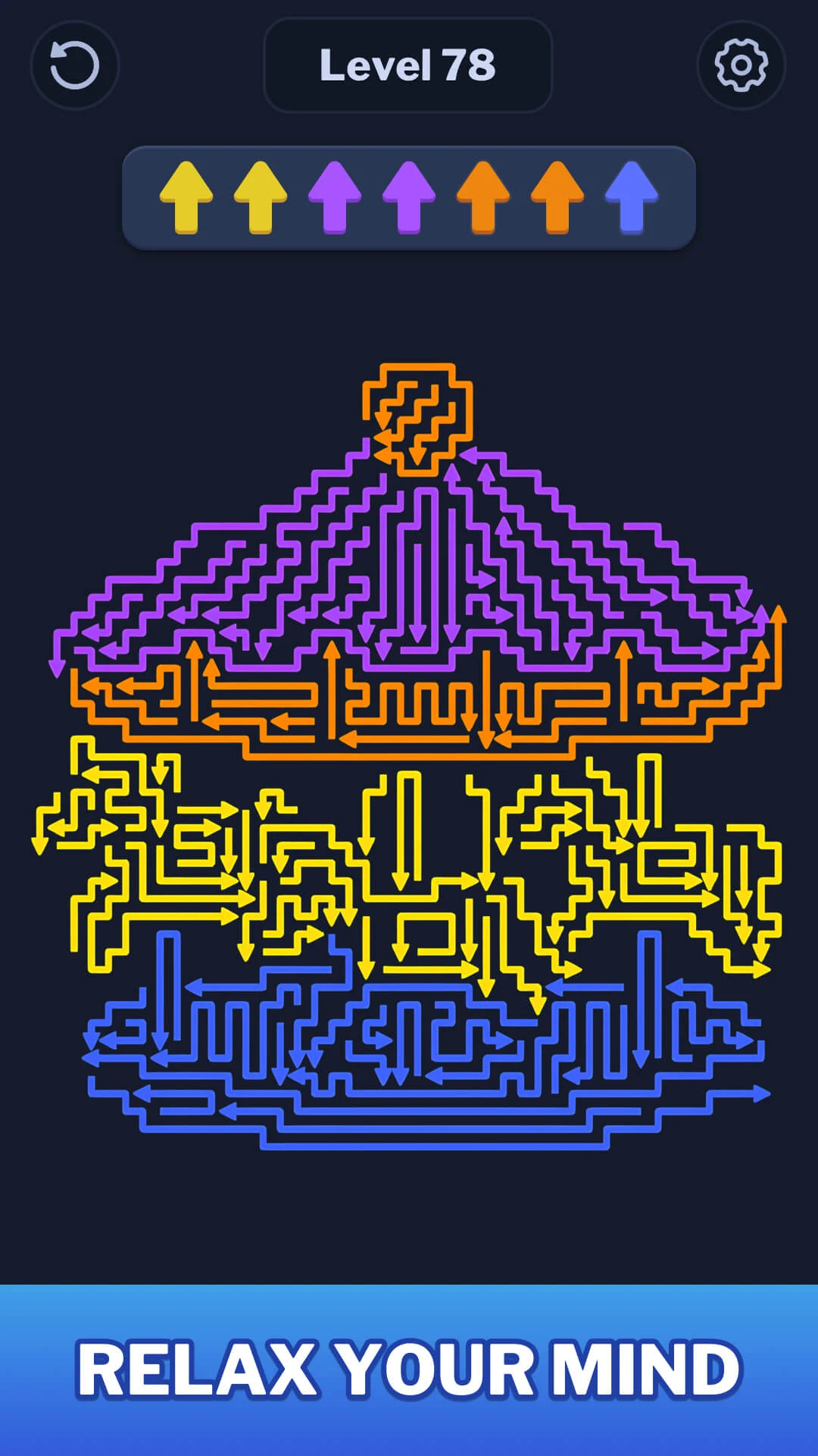 Color Arrow - Match 3 Puzzle screenshot