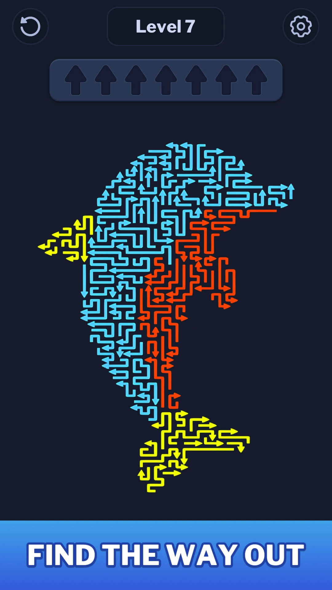 Color Arrow - Match 3 Puzzle screenshot