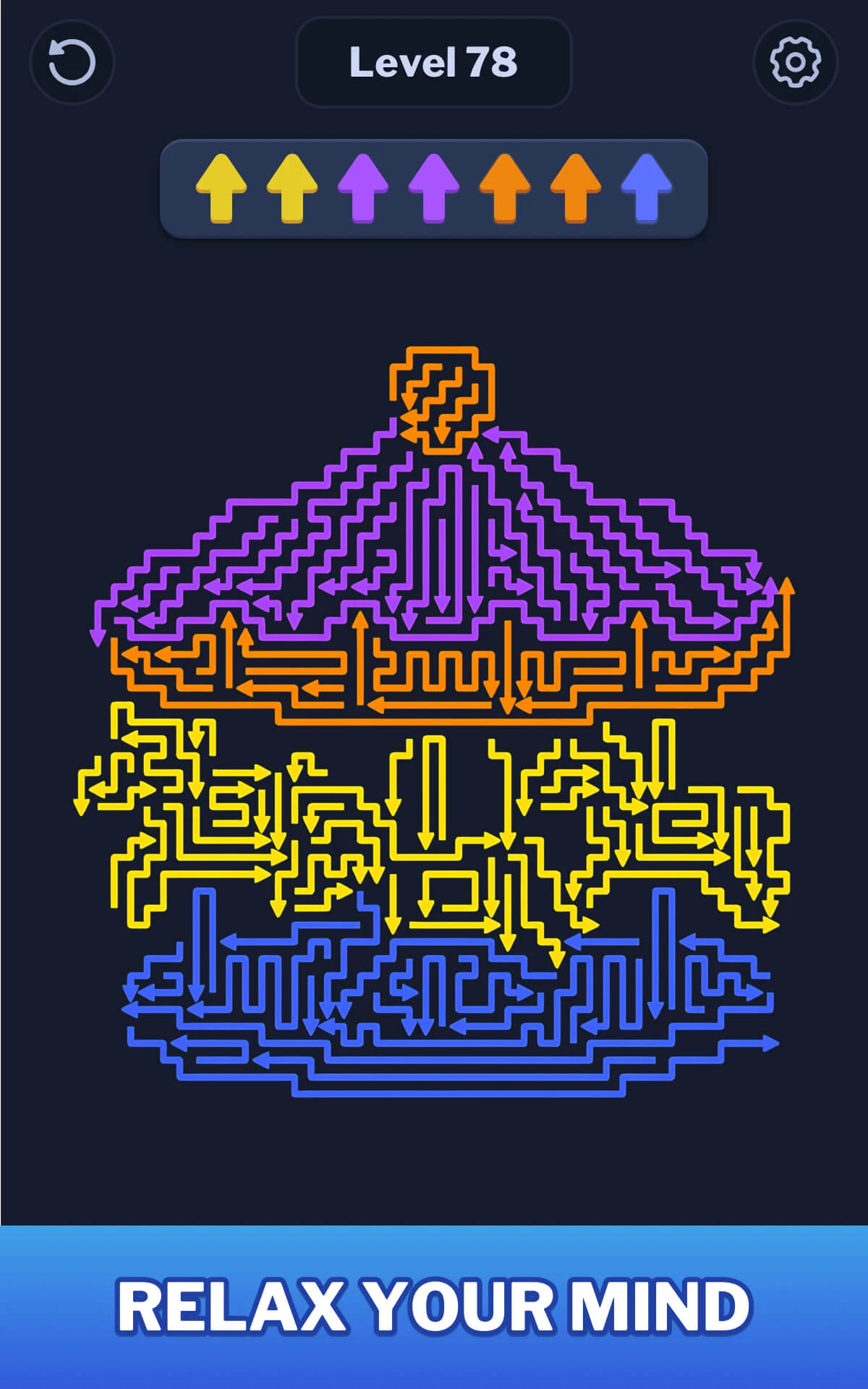 Color Arrow - Match 3 Puzzle screenshot