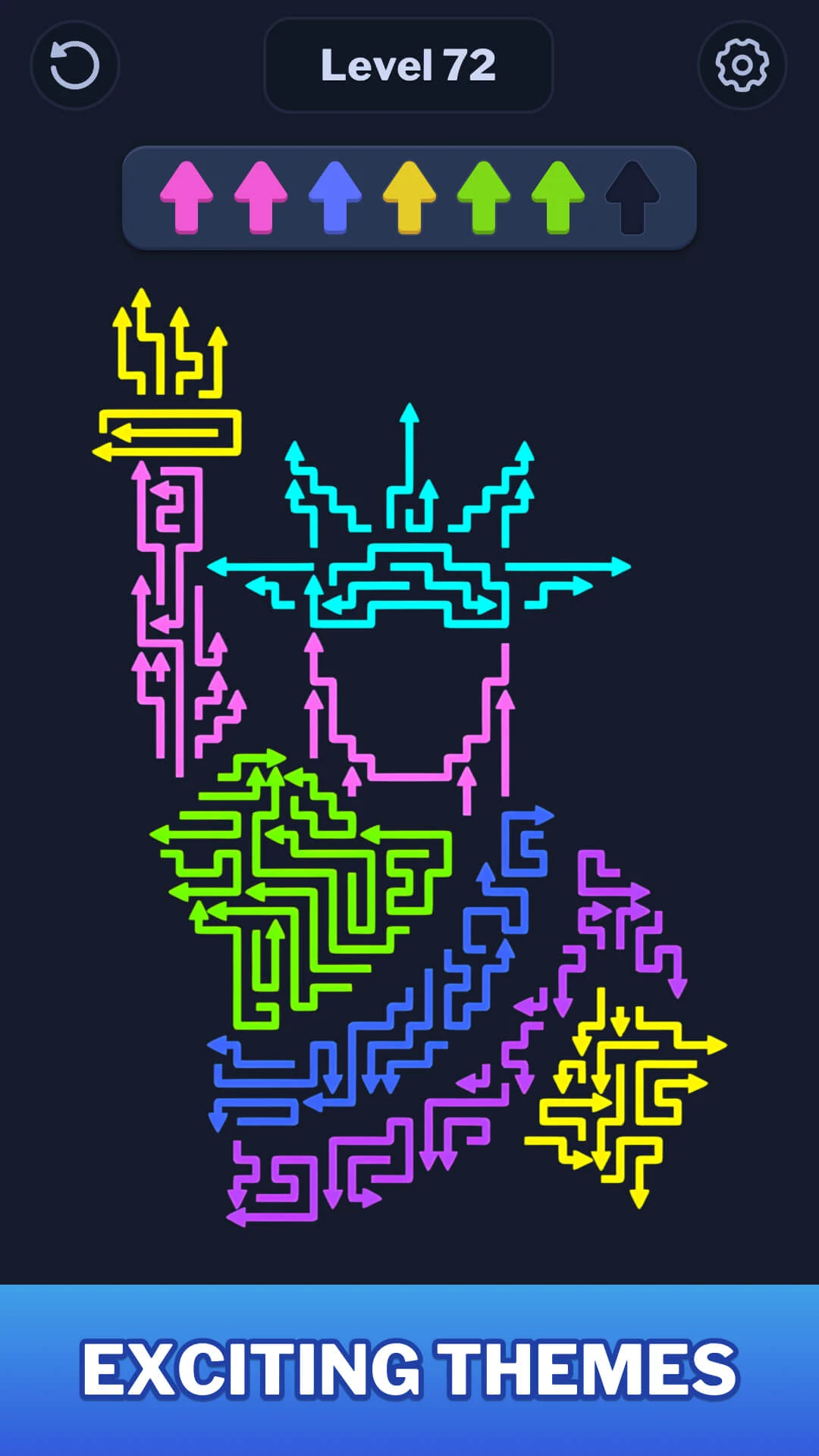 Color Arrow - Match 3 Puzzle screenshot