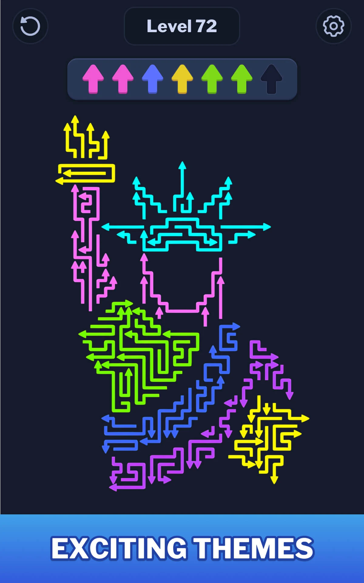 Color Arrow - Match 3 Puzzle screenshot