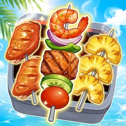 Значок Grill Match - Сортировка Еды